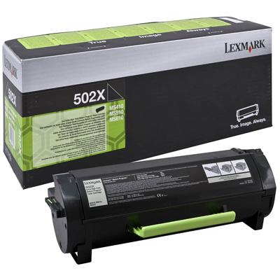 Toner Lexmark 50F2X00 502X black 10000K