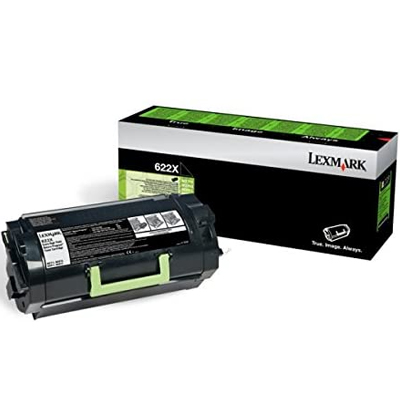 Toner Lexmark 62D2X00 black 45000K
