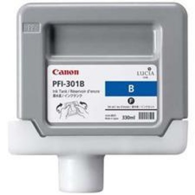 Inkoust Canon PFI-301B cyan