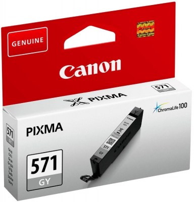 Inkoust Canon CLI-571G šedá 7ml