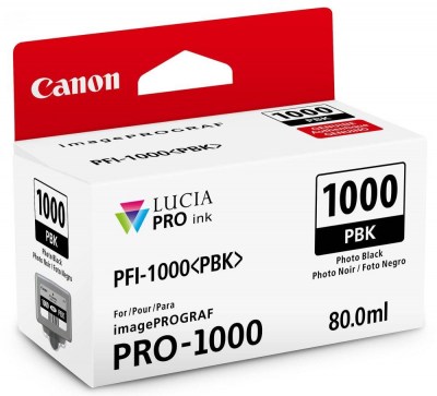 Inkoust Canon PFI-1000PBK 0546C001 photo black 80ml