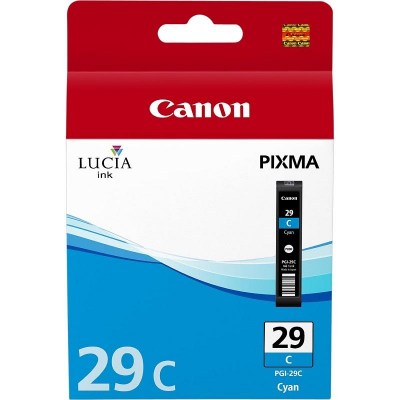 Inkoust Canon PGI-29C cyan