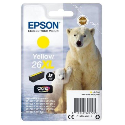 Inkoust Epson 26XL C13T26344012 yellow