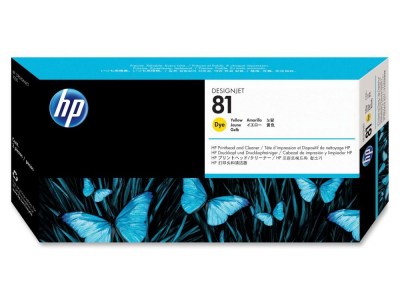 Printhead HP 81 C4953A yellow