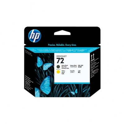 Printhead HP 72 C9384A matte black yellow