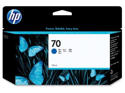 Inkoust HP 70 C9458A blue