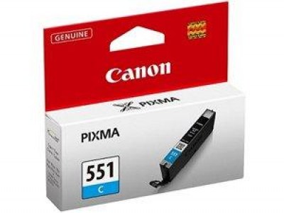 Inkoust Canon CLI-551C cyan