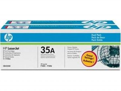 Toner HP 35A CB435AD 2-pack