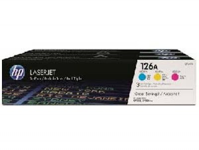 Toner HP 126A CF341A 3-pack CMY 