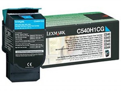 Toner Lexmark 0C540H1CG cyan 2000K