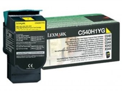 Toner Lexmark 0C540H1YG yellow 2000K