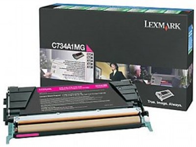Toner Lexmark C734A1MG magenta 6000K 