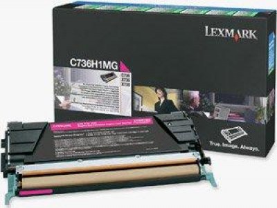 Toner Lexmark C736H1MG magenta 10000K 