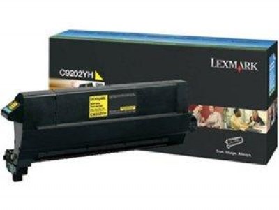 Toner Lexmark C9202YH yellow 