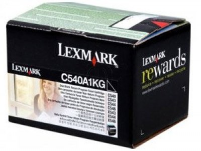 Toner Lexmark C540A1KG black 1000K 