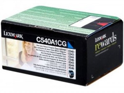 Toner Lexmark C540A1CG cyan 1000K 