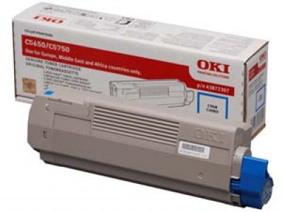Toner OKI 43872307 cyan 2000K 
