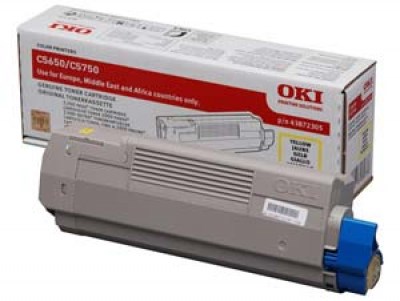 Toner OKI 43872305 yellow 2000K 