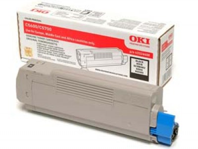 Toner OKI 43324408 black 6000K 