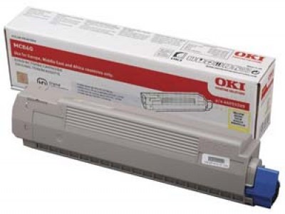 Toner OKI 44059209 yellow 10000K 