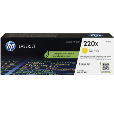 Toner HP 220X W2202X yellow 5500K