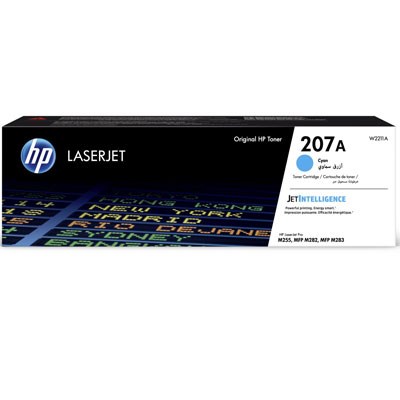 Toner HP 207A W2211A cyan 1250K